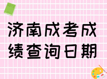 濟南成考成績查詢